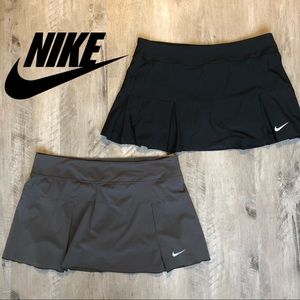 TWO Nike Dri-Fit Tennis Skorts